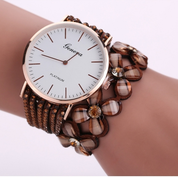 Boutique Lot ~ Geneva Platinum Watch wrap bracelet